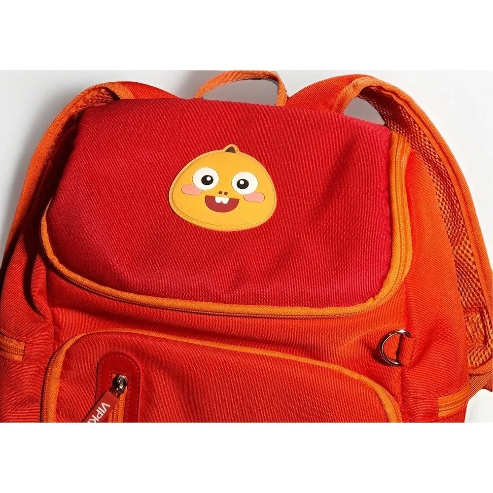 VIPKid Dino Orange and Red Backpack Storage IPad,Tablet, Laptop